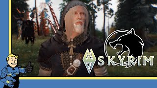 Skyrim in 2022 - A Witcher (Race Menu Preset)