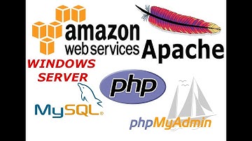 Amazon Web Services (AWS) EC2 Windows Server With Apache, PHP, MYSQL, PHPMYADMIN (WAMP).
