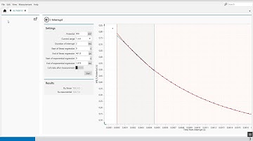 Metrohm Autolab NOVA 2 - Measure the iR Drop