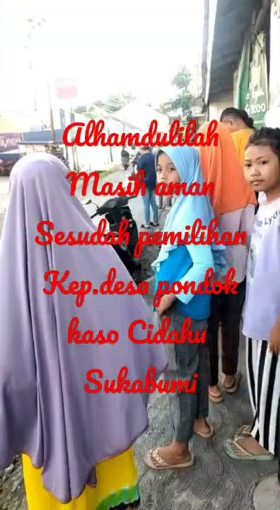 aman terkendali se usai pemilihan kepala desa pondok kaso cidahu