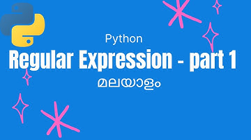 Regex Malayalam - part 1