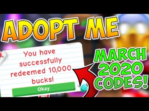 All New Adopt Me Codes March 2020 Trying Adopt Me Promo Codes Adopt Me Code Update Youtube - all adopt me march promo codes trying march roblox adopt me