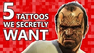 5 Videogame Tattoos We All Secretly Want!