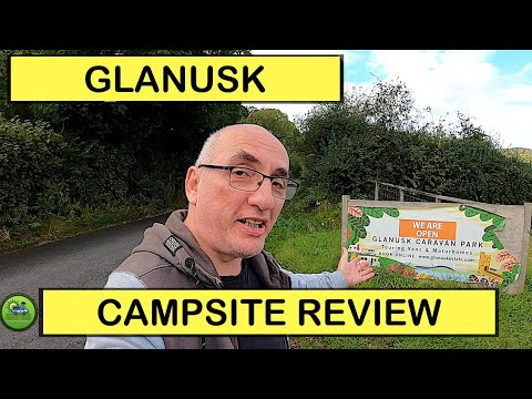Glanusk Caravan Park Campsite Review | In the BEAUTIFUL Brecon Beacons