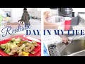 REALISTIC DITL: NEW COFFEE MAKER + CLEAN & COOK #WITHME