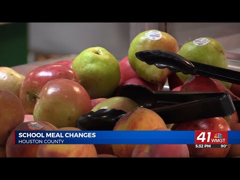 Meal changes happening in Houston County Schools