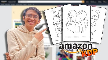 How To Make COLORING BY NUMBER Books For Amazon KDP (100% FREE)