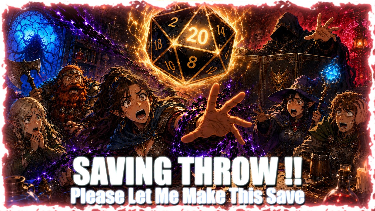 Guarda SAVING THROW !! Please Let Me Make This Save | Funny D&D Comedy Song su YouTube Guarda SAVING THROW !! Please Let Me Make This Save | Funny D&D Comedy Song su YouTube