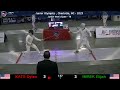 A3 -Junior Men's Epee -T8 -  ( _v _) - Junior Olympics and Div I NAC -Charlotte, NC -2025