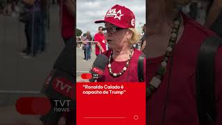 "Ronaldo Caiado é capacho de Trump"