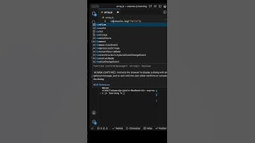 What Does console.log() ACTUALLY Return?  JavaScript Explained!