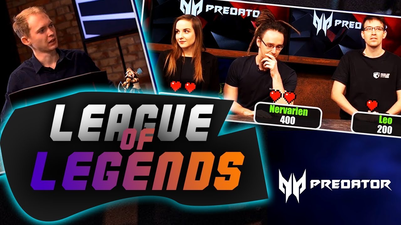 QUIZ LEAGUE OF LEGENDS!