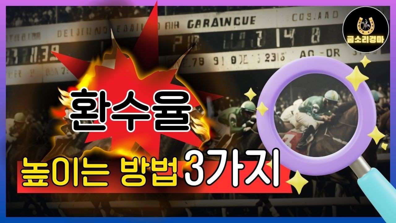[경마] 적중해도 잃는 팬들의 특징!! 환수율 이렇게 높이세요!!#경마#분석노하우#경마적중#굽소리경마