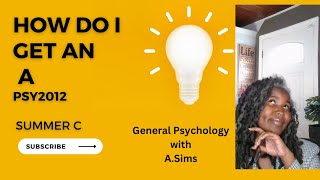 Let's get started: Week one of General Psychology with ProfSims