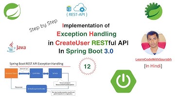 Exception Handling in Spring Boot P12 Exception Handling in API | Exception Handling in Java Project