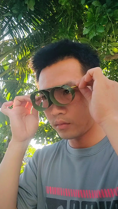 a wild childhood making coconut leaf glass #duduky