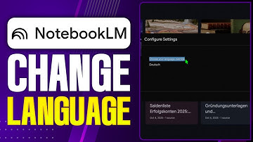 How To Change Language On notebookLM (2025 Updated Tutorial)