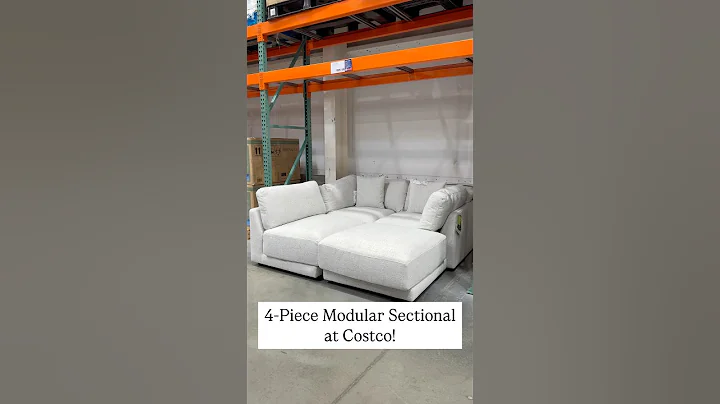 4-Piece Modular Sectional at Costco!#costco_empties #costco #costcofinds #sectional #modularsofa