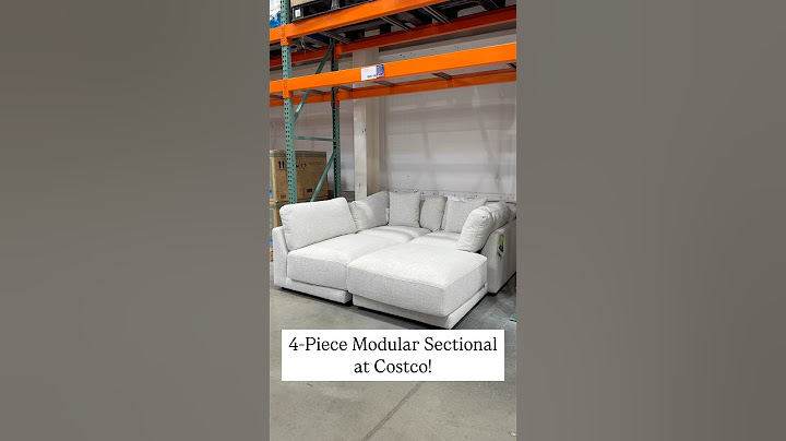 4-Piece Modular Sectional at Costco!#costco_empties #costco #costcofinds #sectional #modularsofa