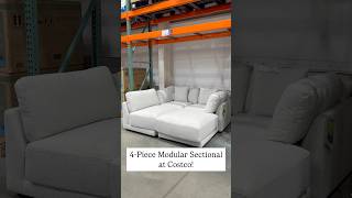 Famous 4-Piece Modular Sectional at Costco!#costco_empties #costco #costcofinds #sectional #modularsofa Net Worth