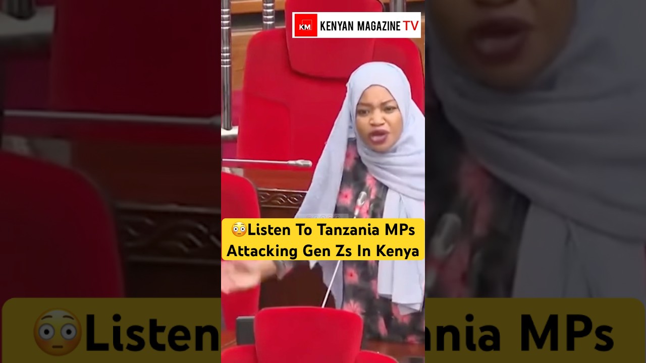 Tanzania MPs now attacking Kenyan Gen Zs in Tanzanian Parliament
