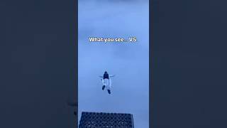 “what you see… vs what i see…” #meme #cliffjumping #funny #fyp