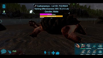 ARK: How to Tame A Carbonemys