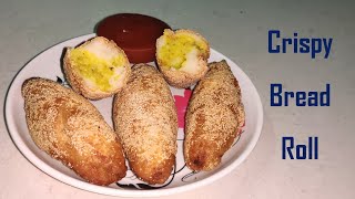 Crispy Bread roll-Potato stuffed bread roll-Crispy & easy monsoon snack