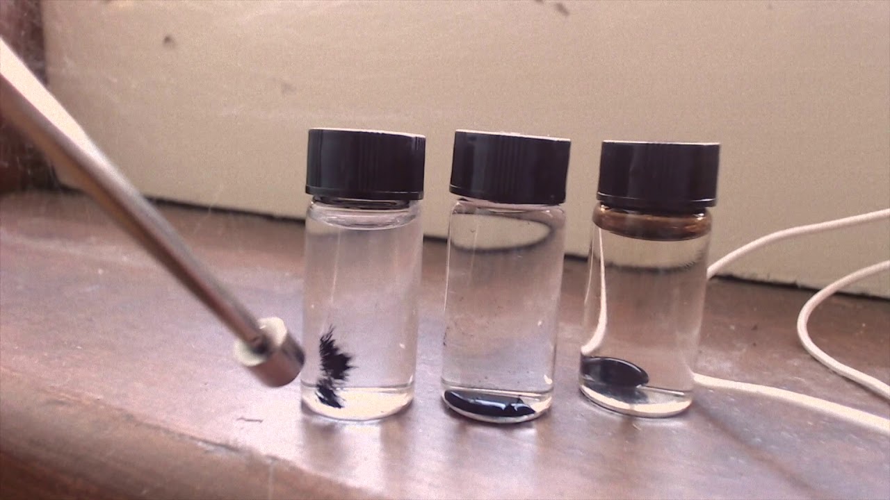 (NOT for longer term suspensions) EFH1 Ferrofluid Suspension Comparison