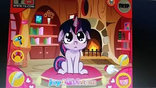 Twilight Sparkle Little Prom Makeup Gameplay On Y8 from My Little Pony Friendship is Magic screenshot 2