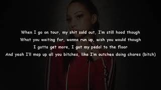 BHAD BHABIE feat. Asian Doll - &quot;Affiliated&quot; | Danielle Bregoli - lyrics [ Official Song ] Lyrics