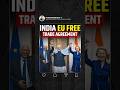 India EU Free Trade Agreement