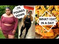 75 POUNDS DOWN!!! | WHAT I EAT IN A DAY TO LOSE WEIGHT DURING WORK DAY