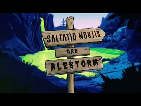 Saltatio Mortis And Alestorm Gardyloo Official Lyric Video 