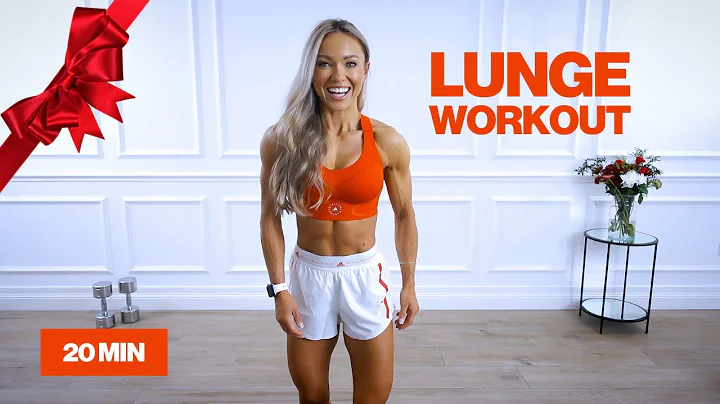 Lots of Lunges 20 Minute Leg Workout | Dumbbells + Bodyweight