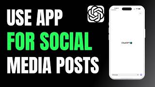Как использовать ChatGPT для публикаций в социальных сетях! screenshot 5