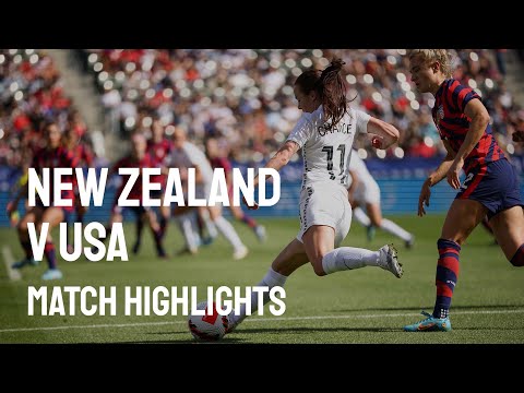 New Zealand v USA | 21 February 2022 | SheBelieves Cup Match Highlights