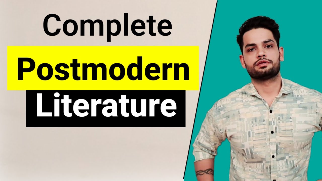 Postmodern English literature in hindi YouTube