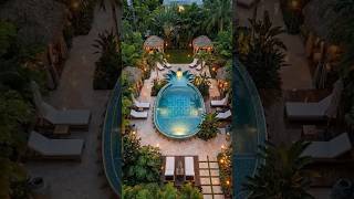 🍍 Ultimate Pineapple Pool Transformation | Luxury Resort Pool Build Timelapse 🌴✨ #epoxyfloor #resin