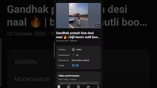 youtube 💰Income - Diwali Shorts Viral Gandhak potash Gun #viral #ytshorts #trending