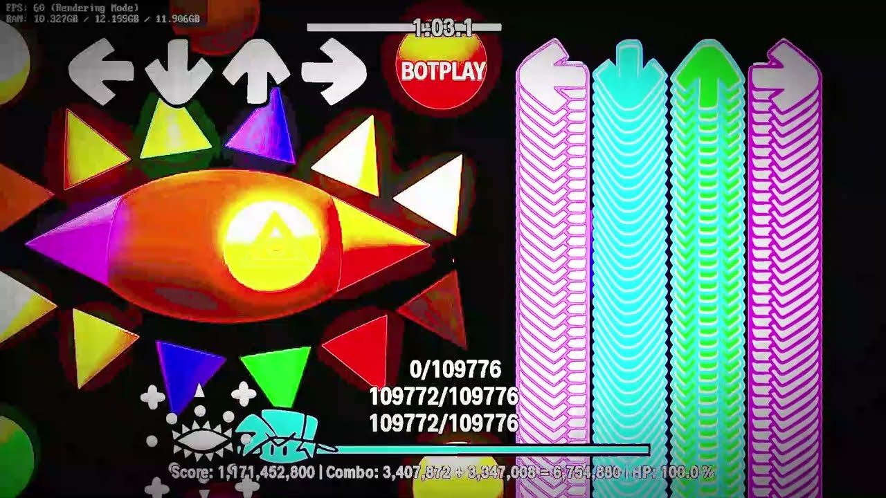 FNF - بروبدیناگیان (BROBDINGNAGIAN) RE-CHART (16.2M NOTES)