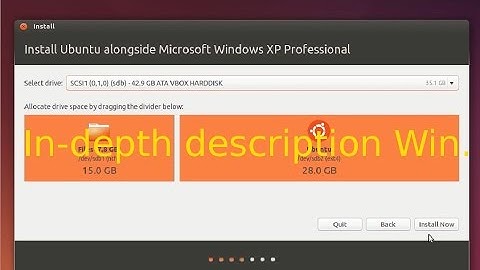 In-depth description / tutorial of Ubuntu installation (Part 2e) [Win]