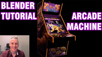 Beginner Modeling in Blender: Arcade Machine