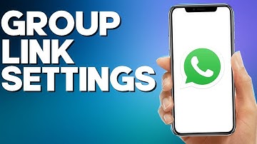 How to Find Group Link Settings on Whatsapp