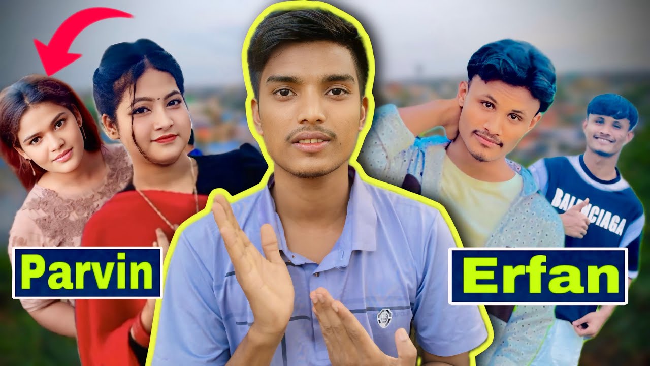 Parvin Apa, Erfan Ali & Resmi Apa ( Rohingya boy ) ( Bangladeshi Gril ) tiktoker love history ￼