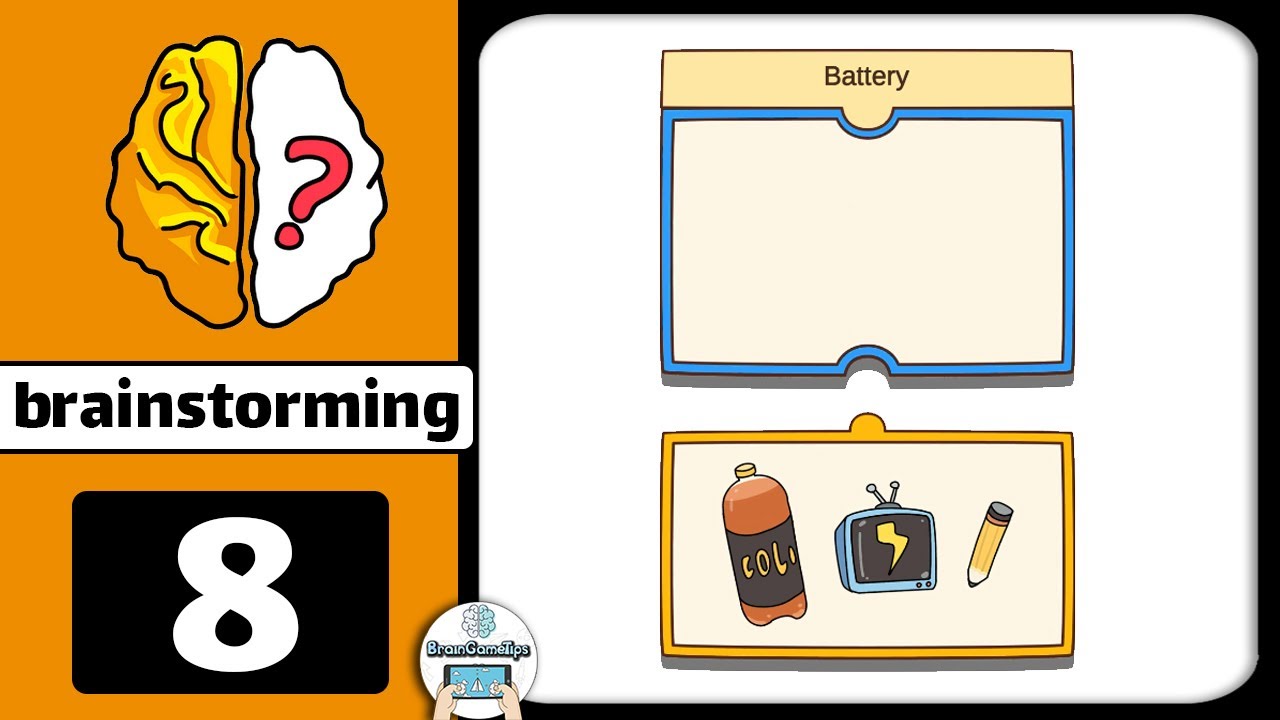 Brain Out -Tricky riddle games - Brainstorming Level 8 Solution