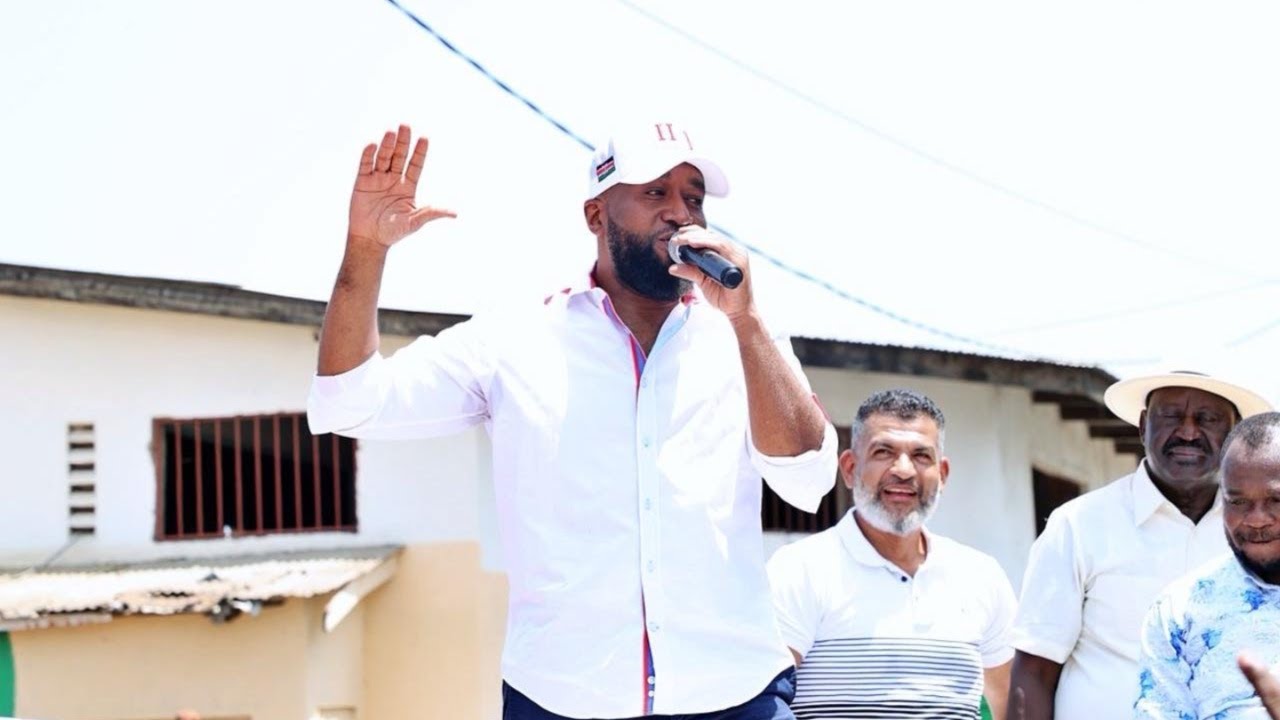 HASSAN JOHO FINALLY RETURNS Listen to his remarks as he joins Railas Mombasa Rally