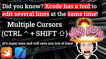 Have you ever used Multiple Cursors in Xcode? They can be (really) useful 😌