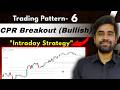Lesson 8 || CPR Trading Pattern 6 || CPR Breakout Bullish Pattern || TradBuilderl