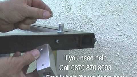 How to tighten, adjust & replace door handles